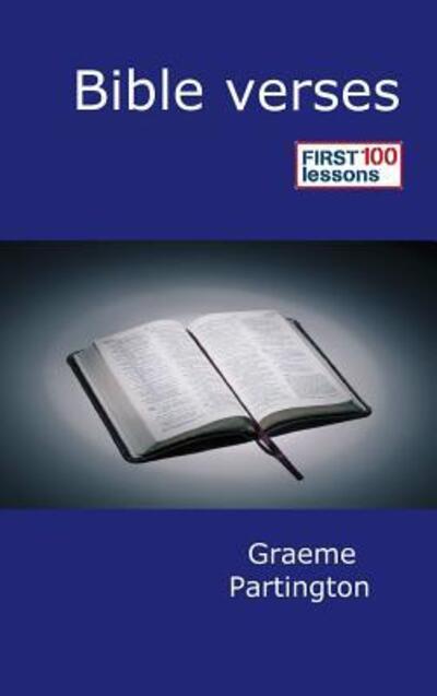 Cover for Graeme Partington · Bible Verses First 100 Lessons (Hardcover Book) (2017)