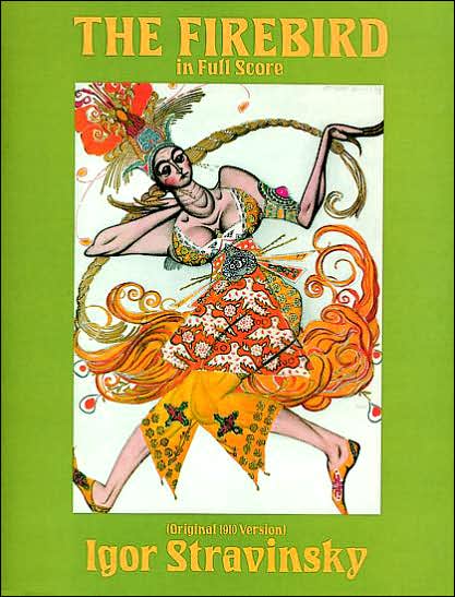 Cover for Music Scores · The Firebird in Full Score (Original 1910 Version) (Dover Music Scores) (Paperback Book) [Original 1910 edition] (1988)