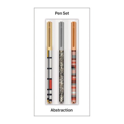 MoMA Abstraction Pen Set - Sarah McMenemy - Merchandise - Galison - 9780735355354 - 27. juli 2018