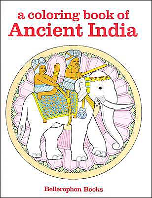 Cover for Nancy Conkle · Coloring Book of Ancient India (Paperback Book) (1988)