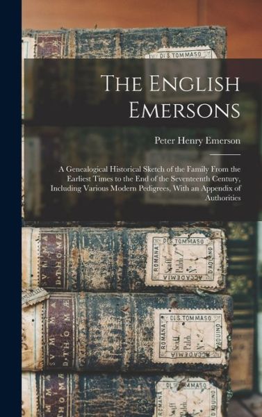 Cover for Peter Henry Emerson · English Emersons (Book) (2022)