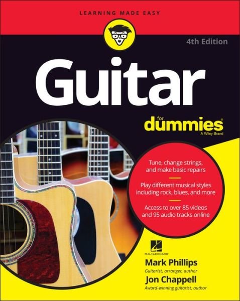 Cover for Mark Phillips · Guitar For Dummies (Paperback Book) (2016)