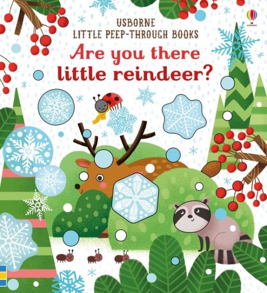 Cover for Sam Taplin · Are You There Little Reindeer? - Little Peek-Through Books (Board book) (2018)