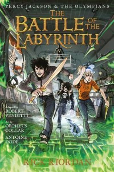 Cover for The battle of the Labyrinth : the graphic novel (Book) (2018)