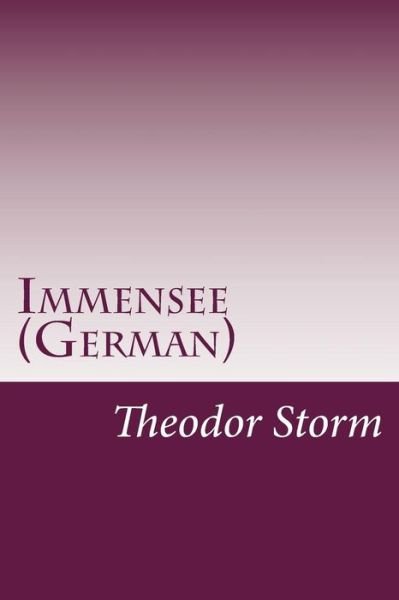 Cover for Theodor Storm · Immensee (German) (Paperback Bog) (2014)