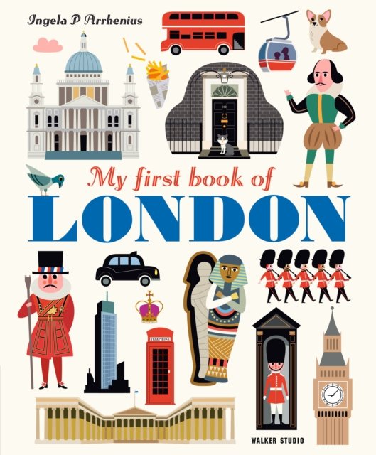 Cover for Ingela P. Arrhenius · My First Book of London (Paperback Book) (2024)