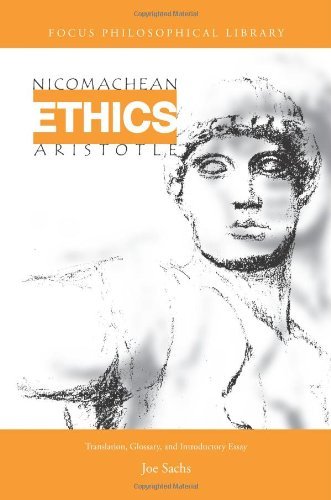 Nicomachean Ethics - Focus Philosophical Library - Aristotle - Books - Focus Publishing/R Pullins & Co - 9781585100354 - 2002