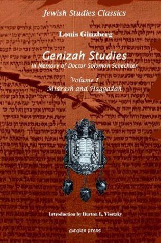 Genizah Studies in Memory of Doctor Solomon Schechter (Vol 1) - Kiraz Jewish Studies Archive - Louis Ginzberg - Bøker - Gorgias Press - 9781593330354 - 15. september 2003