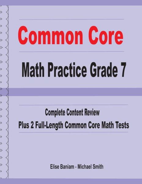 Cover for Michael Smith · Common Core Math Practice Grade 7 (Paperback Book) (2020)