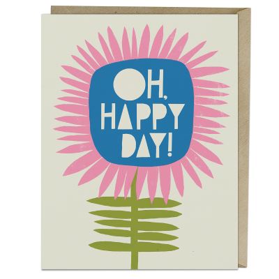 Cover for Lisa Congdon · 6-Pack Em &amp; Friends Oh, Happy Day Greeting Cards (Book pack) (2021)