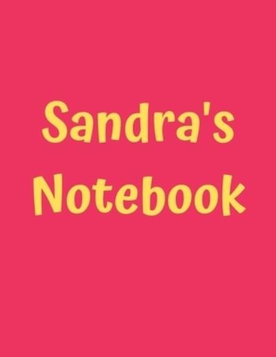 Cover for 99 Notes · Sandra's Notebook (Pocketbok) (2019)