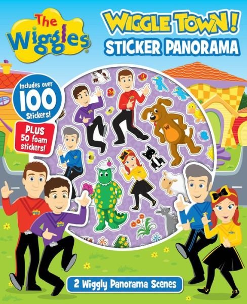 Cover for The Wiggles · The Wiggles: Wiggle Town! Sticker Panorama (Paperback Book) (2018)