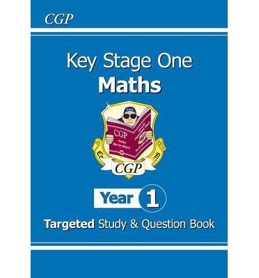 Cover for CGP Books · KS1 Maths Year 1 Targeted Study &amp; Question Book - CGP Year 1 Maths (Pocketbok) (2014)