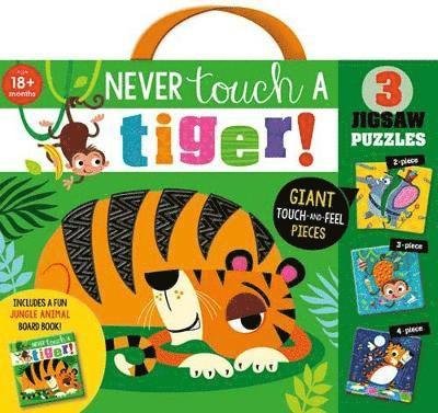 Cover for Rosie Greening · Never Touch a Tiger! Jigsaw (SPIL) (2021)