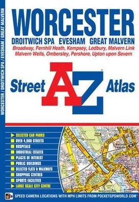 Cover for Geographers' A-Z Map Company · Worcester Street Atlas - London Street Atlases (Paperback Book) (2011)