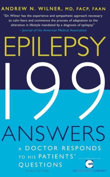 Cover for Andrew N. Wilner · Epilepsy, 199 Answers: A Doctor Responds To His Patients Questions (Paperback Book) (2008)