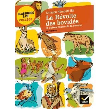 Cover for Amadou Hampate Ba · La revolte des bovides et autres contes de la savane (Paperback Book) (2013)