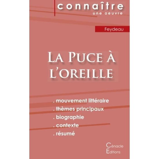 Cover for Georges Feydeau · Fiche de lecture La Puce a l'oreille (Analyse litteraire de reference et resume complet) (Paperback Bog) (2022)