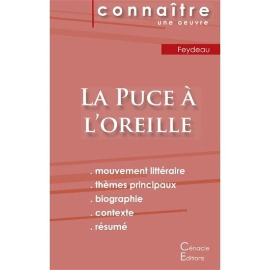 Cover for Georges Feydeau · Fiche de lecture La Puce a l'oreille (Analyse litteraire de reference et resume complet) (Pocketbok) (2022)
