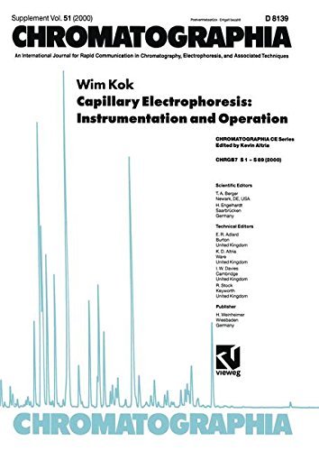 Cover for Wim Kok · Capillary Electrophoresis: Instrumentation and Operation - Chromatographia CE-series (Paperback Book) [Softcover reprint of the original 1st ed. 2000 edition] (2012)