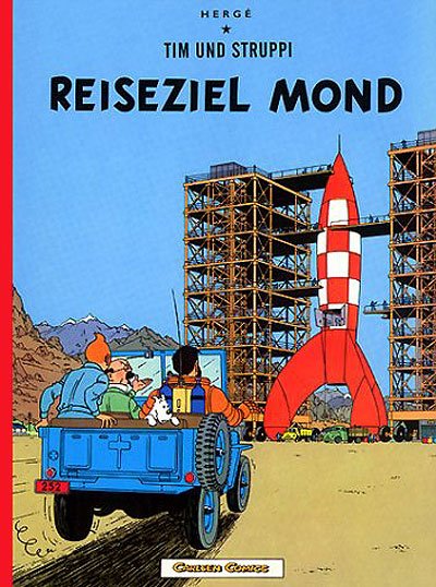 Cover for Herge · Tim und Struppi.15 Reiseziel Mond (Buch)
