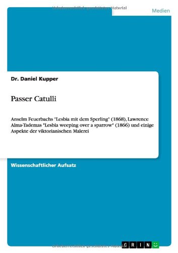 Cover for Kupper · Passer Catulli (Book) [German edition] (2013)