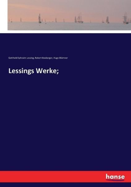 Cover for Lessing · Lessings Werke; (Buch) (2016)