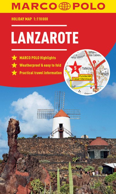Cover for Marco Polo · Lanzarote Marco Polo Holiday Map - Marco Polo Holiday Maps (Landkart) (2019)