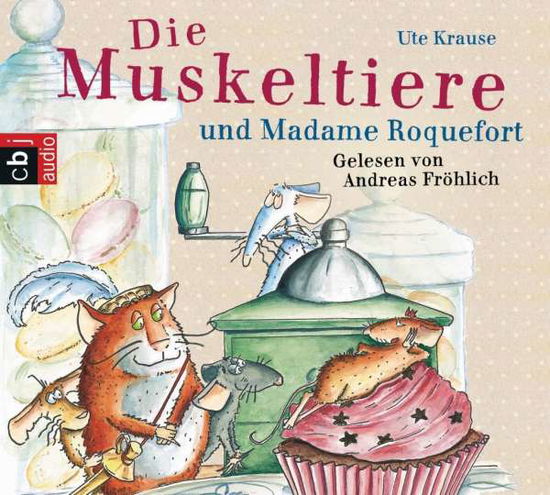 Cover for Krause · D.Muskeltiere u.Madame R.,4CD-A (Book)