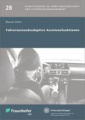 Cover for Höfer · Fahrerzustandsadaptive Assistenzf (Book)