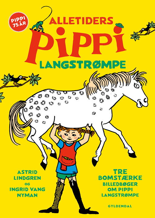 Cover for Astrid Lindgren · Astrid Lindgren: Alletiders Pippi Langstrømpe (Bound Book) [1st edition] (2020)