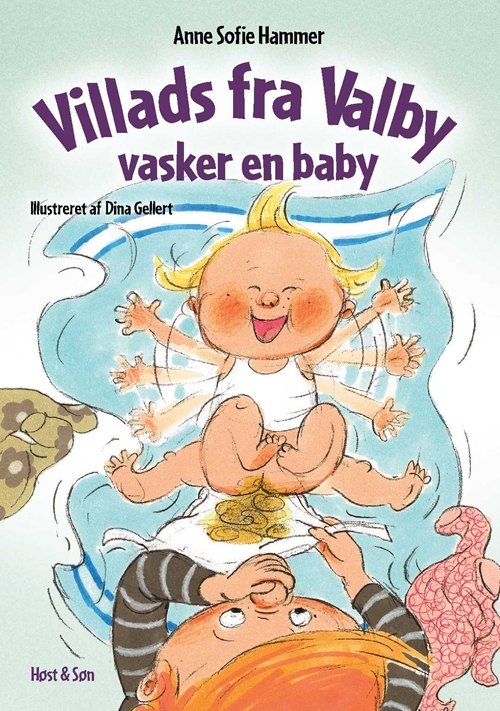 Cover for Anne Sofie Hammer · Villads fra Valby vasker en baby (Indbundet Bog) [1. udgave] (2012)