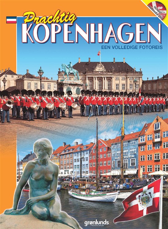 Cover for Grønlunds · Wonderful Copenhagen: Prachtig Kopenhagen, Hollandsk (Book/DVD) [1.º edición] [Bog &amp; DVD] (2012)