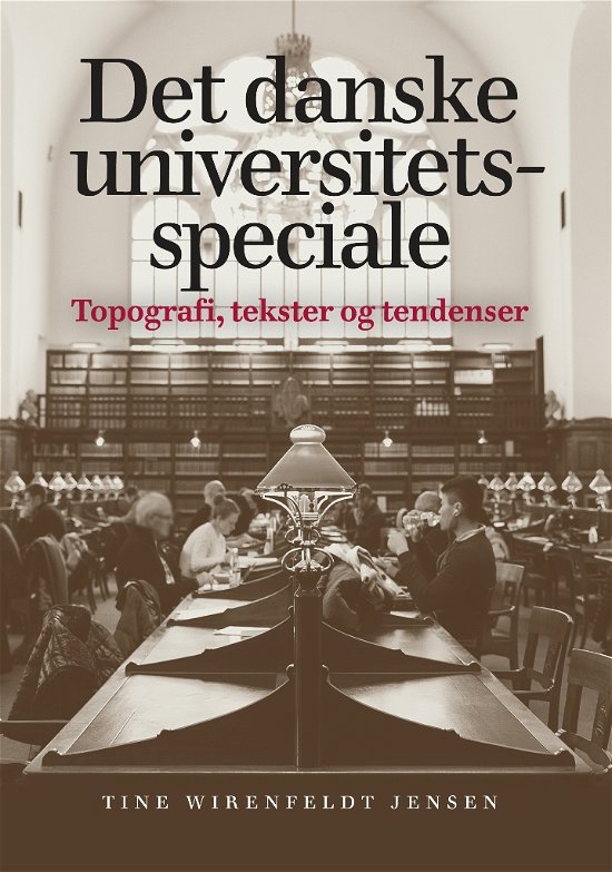 Cover for Tine Wirenfeldt Jensen · Det danske universitetsspeciale (Sewn Spine Book) [1.º edición] (2018)