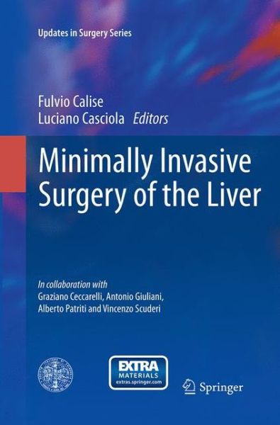 Cover for Calise · Minimally Invasive Surgery of the Liver (Book) [Softcover reprint of the original 1st ed. 2013 edition] (2017)