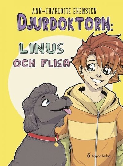 Cover for Ann-Charlotte Ekensten · Djurdoktorn: Linus och Flisa (Bound Book) (2017)