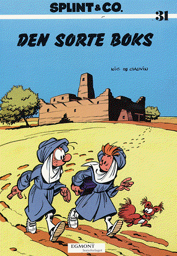 Cover for Raoul Cauvin · Den sorte boks (Book) (2001)