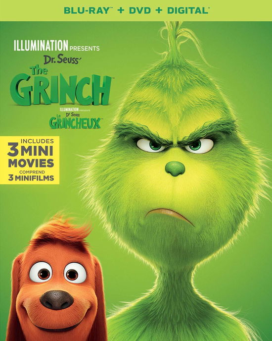 Illumination Presents: Dr. Seuss' the Grinch - Blu-ray - Movies - FAMILY, COMEDY, HOLIDAY, ADVENTURE, ANIM - 0191329082355 - February 5, 2019