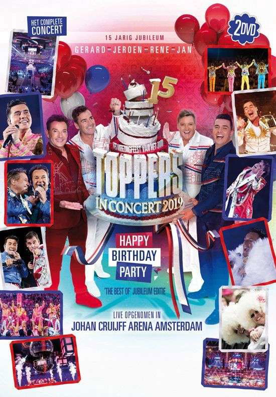 Cover for Toppers · Toppers In Concert 2019 - Happy Birthday Party (DVD) (2019)