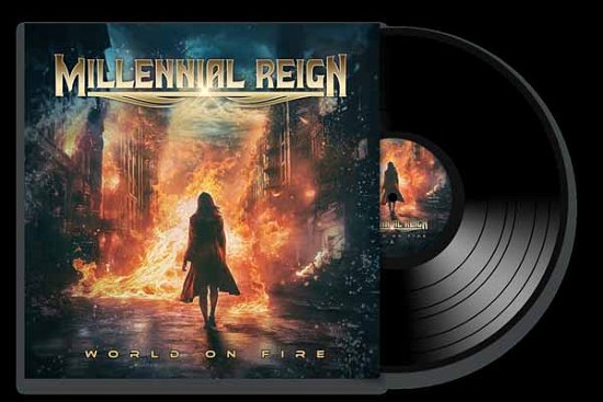 Cover for Millennial Reign · World on Fire (LP) (2024)