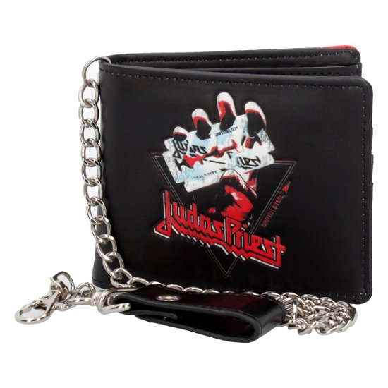 Judas Priest British Steel (Embossed Wallet With Chain) - Judas Priest - Merchandise - JUDAS PRIEST - 0801269135355 - 1. oktober 2019