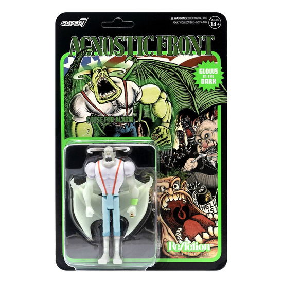 Agnostic Front Reaction Figure - Eliminator (Glow In The Dark) - Agnostic Front - Merchandise - SUPER 7 - 0840049811355 - February 20, 2021