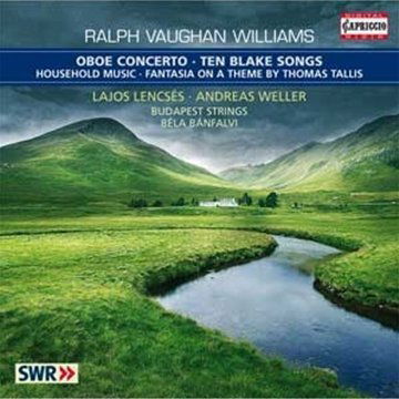 Cover for Lencseswellerbanfalvi · Vaughan Williamsoboe Concten Blake (CD) (2012)