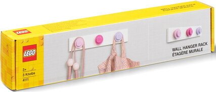 Cover for Room Copenhagen · Lego Wall Hanger Rack in Light Pink Dark Pink (MERCH) (2022)
