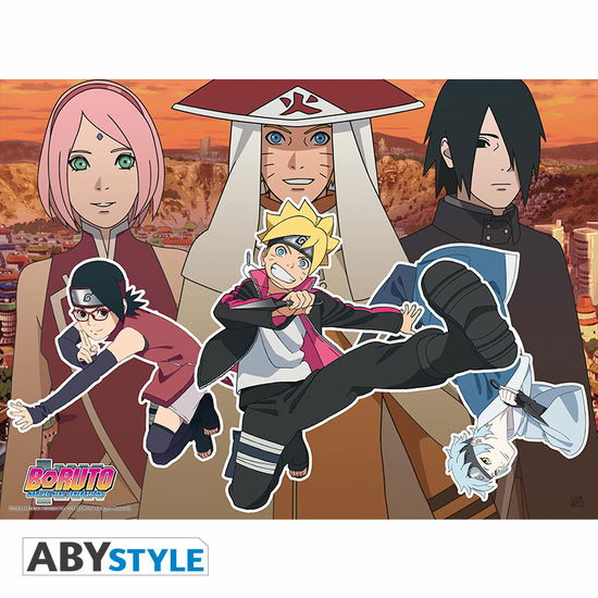 BORUTO - Poster New Team 7 (52x38) - Kleines Poster - Merchandise -  - 3700789283355 - February 7, 2019