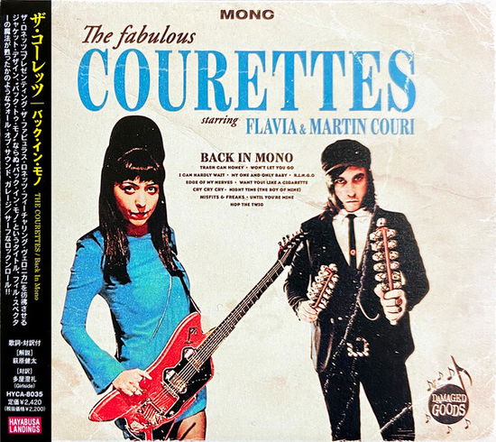 Back In Mono - The Courettes - Música - ULTRA VYBE - 4571167369355 - 4 de febrero de 2022