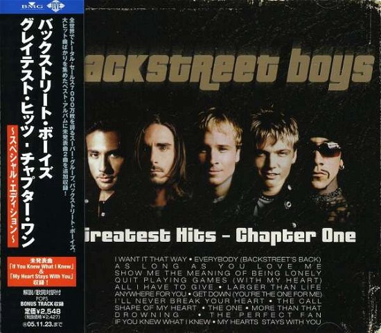 Cover for Backstreet Boys · Greatest Hits: Chapter 1 (CD) [Limited edition] (2005)