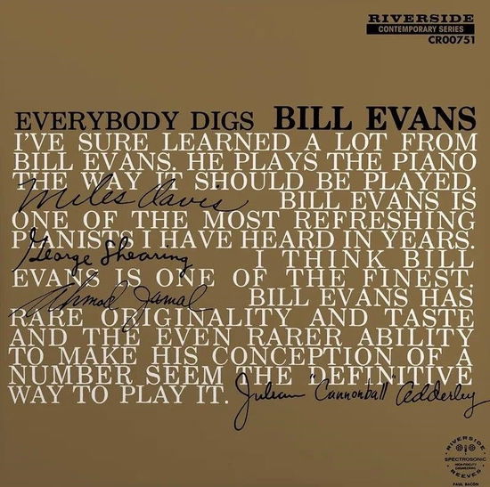 Everybody Digs Bill Evans <limited> - Bill Evans Trio - Music - UNIVERSAL MUSIC CLASSICAL - 4988031657355 - September 18, 2024