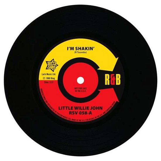 Cover for Little Willie John · I'm Shakin' / My Nerves (7&quot;) (2015)