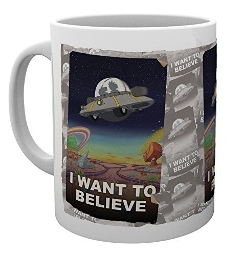 Rick And Morty: I Want To Believe (Tazza) - Rick And Morty - Merchandise - Gb Eye - 5028486372355 - 1. maj 2017